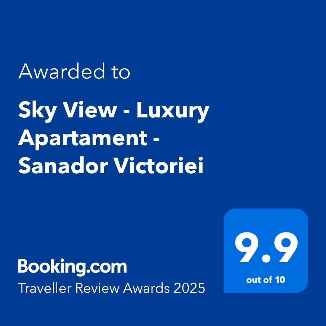 Sky View - Luxury Apartament - Sanador Victoriei Bucarest